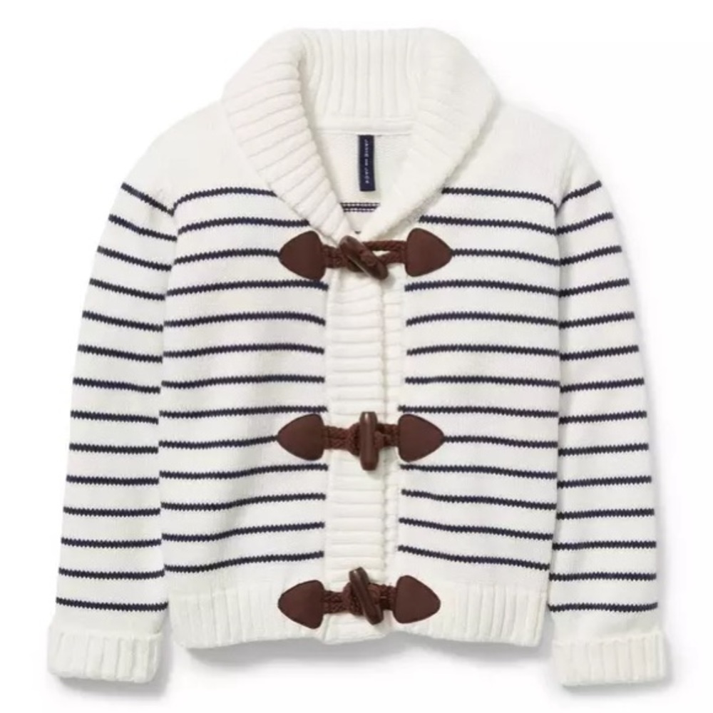 Shawl Collar Stripe Cardigan